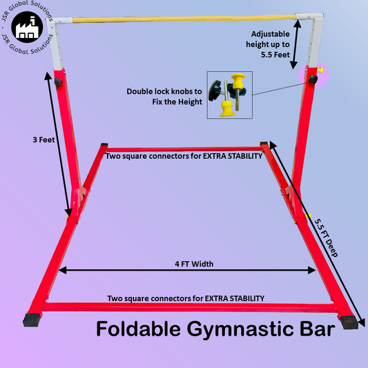 Foldable Gymnastic Kip Bar (EMI Options From ₹ 679/month)